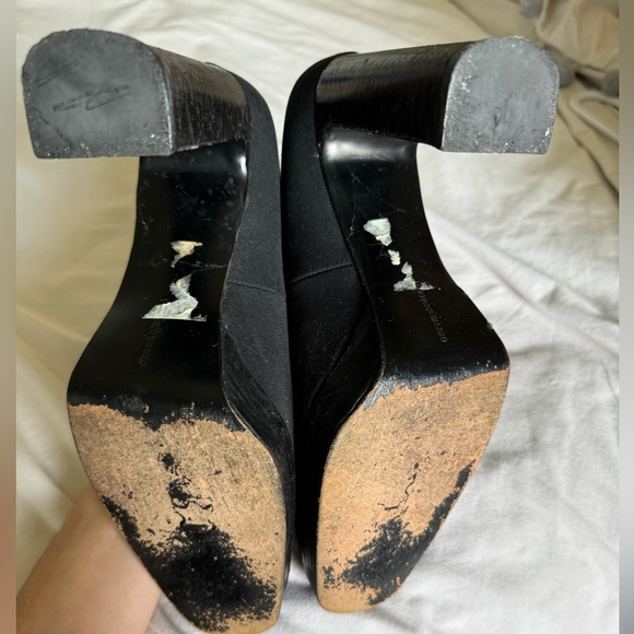 Martinez Valero Black Heels (size: 8 1/2) - Picture 6 of 6